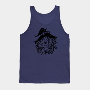 Vector Design Witch Tank Top
